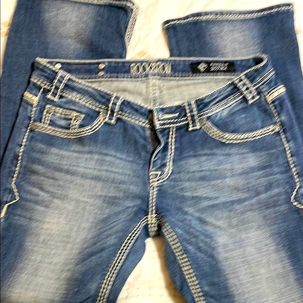 Rock and Roll Cowgirl Riding Jeans 30x32